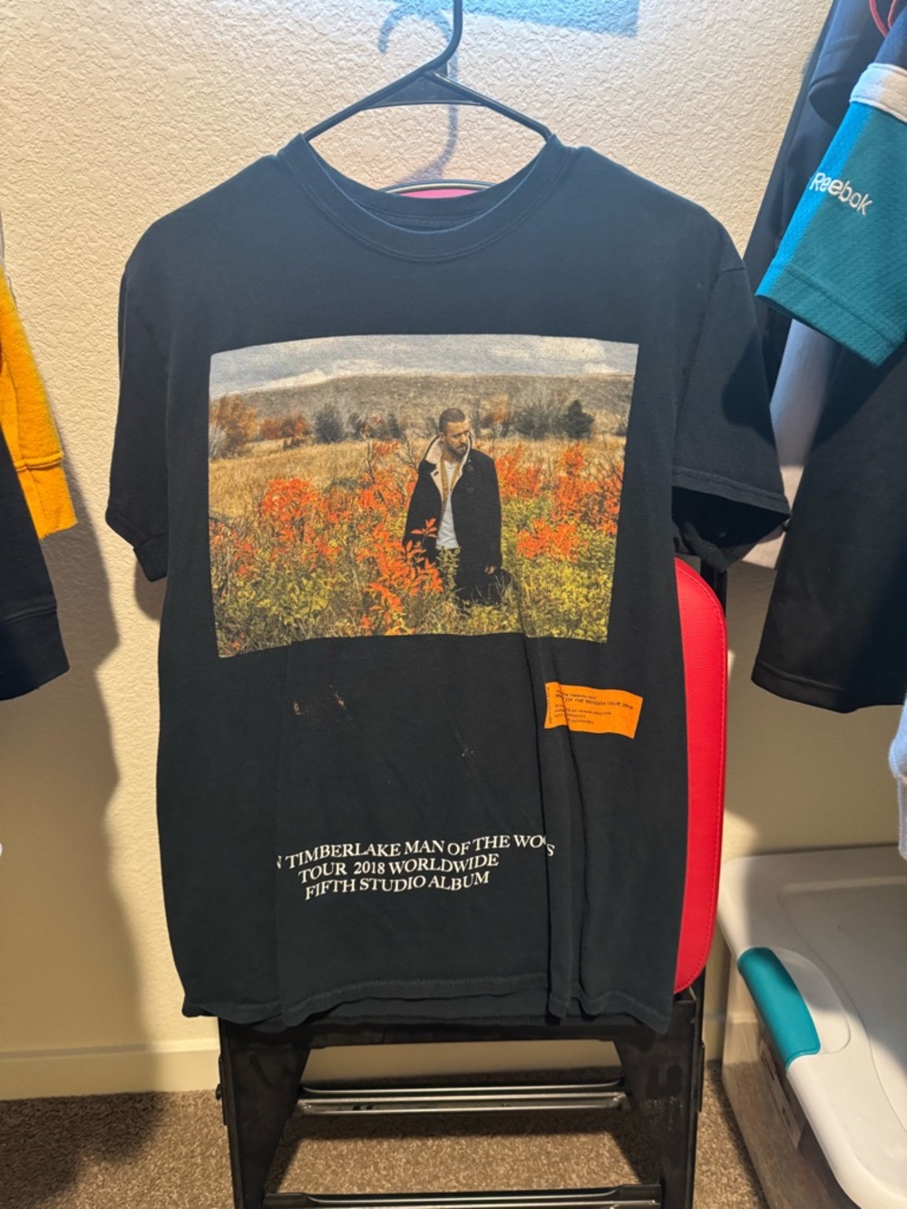 Justin Timberlake tour shirt (see flaws)